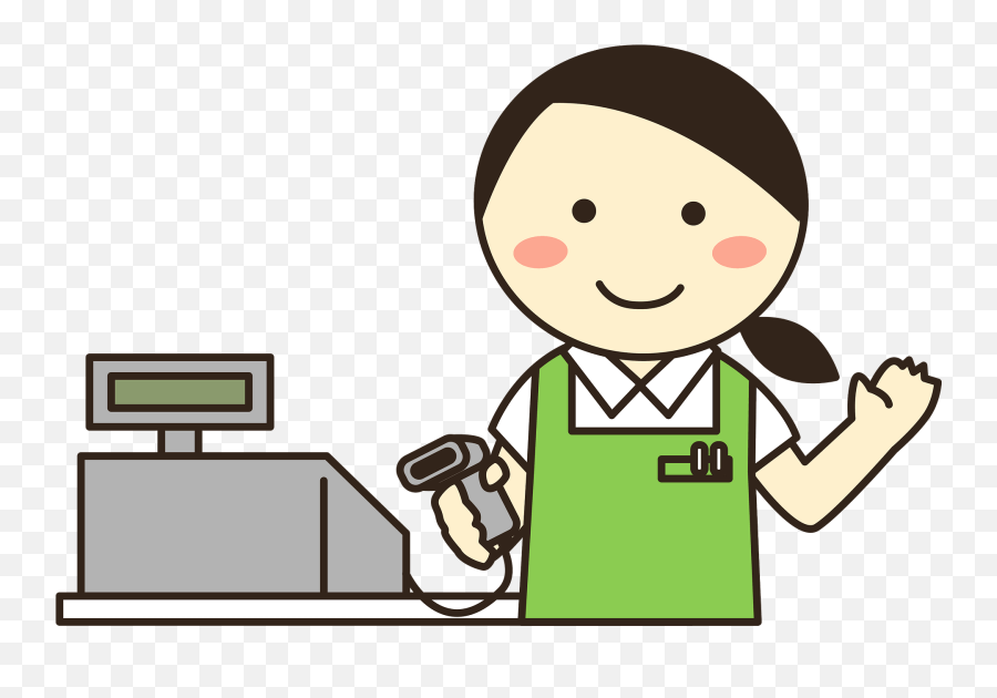 Supermarket Staff Clipart Free Download Transparent Png - Supermarket Staff Clipart Emoji,Staff Png