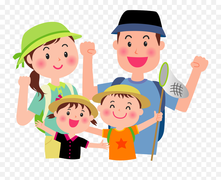 Family Is Going Out Clipart - Going Out With Family Clipart Emoji,Family Clipart