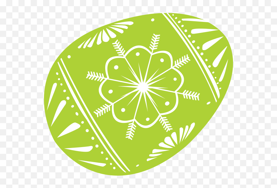Green Easter Egg Clipart Free Svg File - Geometric Emoji,Easter Egg Clipart