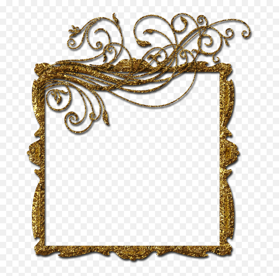 Download Hd Gold Frame Png - Royal Golden Frame Png Decorative Emoji,Gold Frame Png