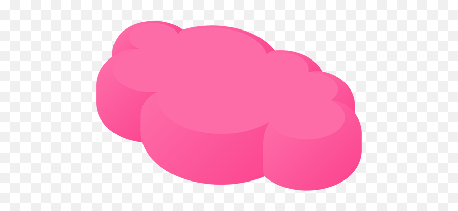 The Cloud Pink - Pink Cloud Illustrations Png Full Size Emoji,Pink Cloud Png