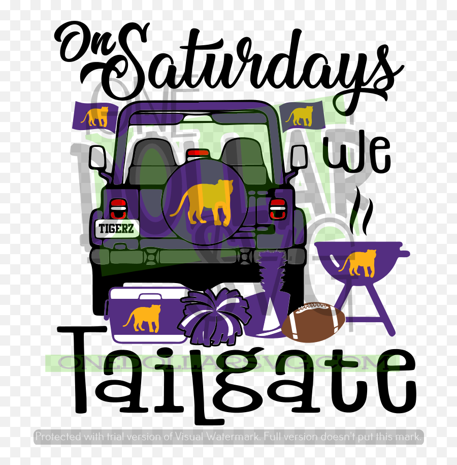 Tailgate Jeep Clipart - Png Download Full Size Clipart Emoji,Tailgate Party Logo