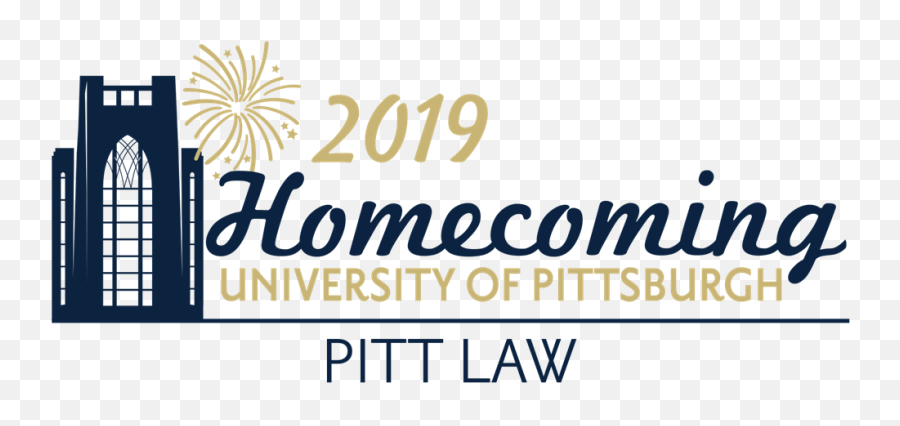 Reunion Weekend School Of Law University Of Pittsburgh - Vertical Emoji,Pitt Logo