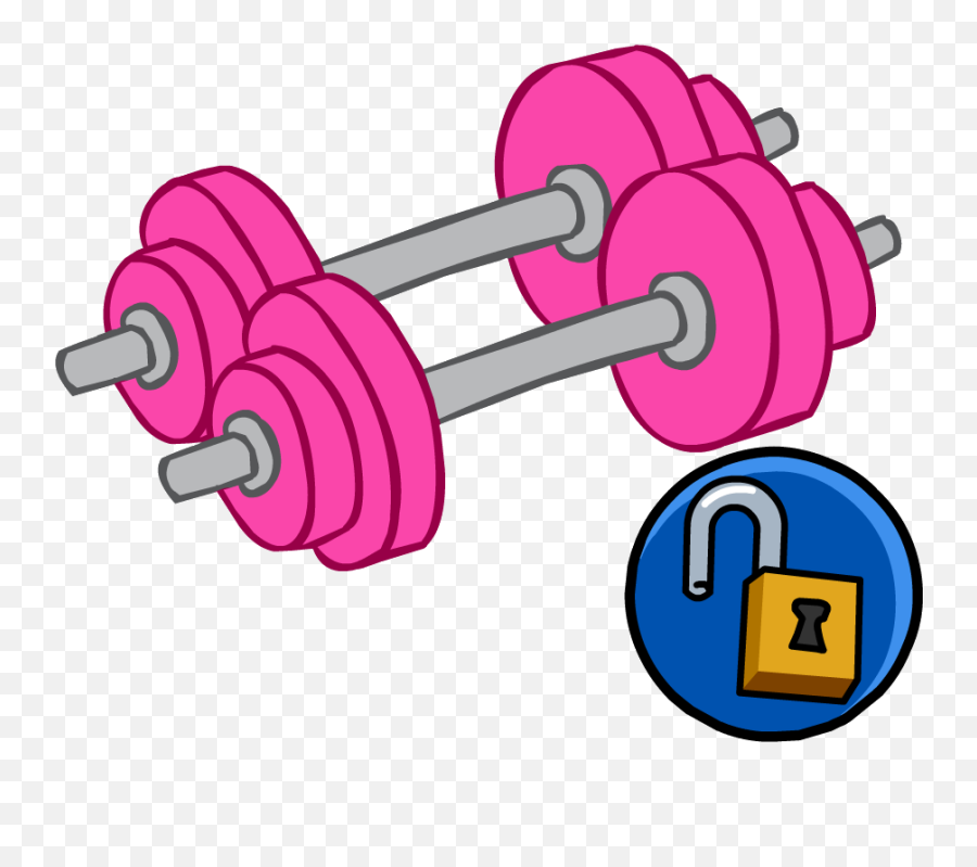 Weight Clipart Workout Gear Weight - Pink Weights Clipart Emoji,Weights Clipart