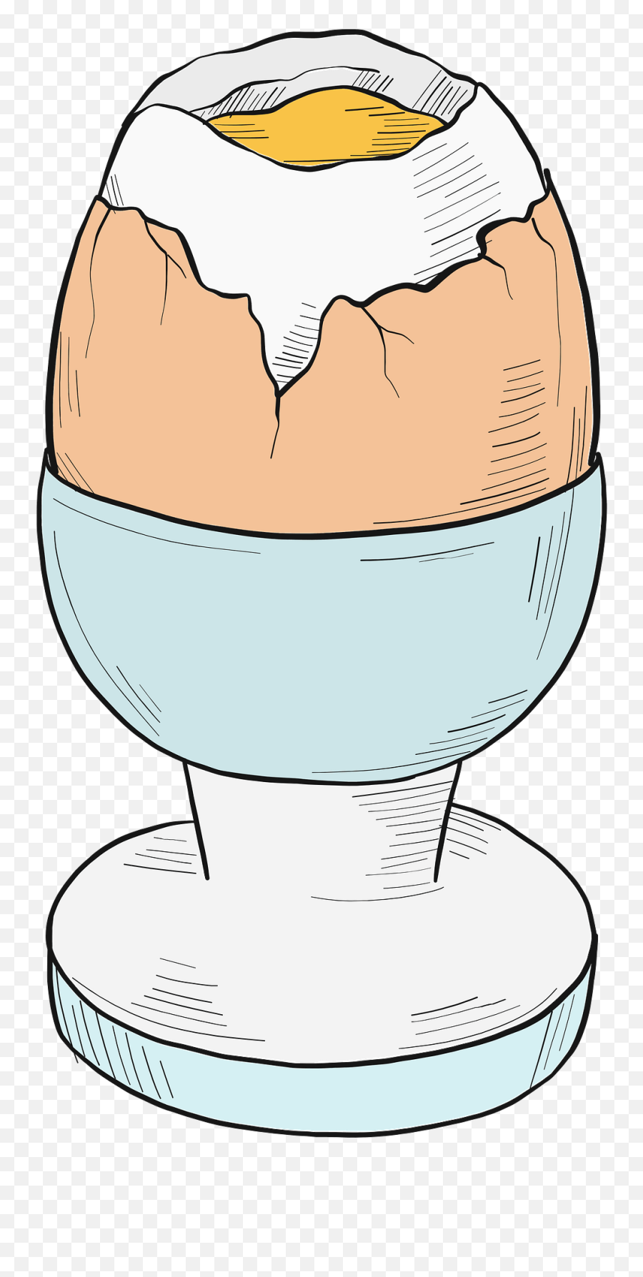 Egg For Breakfast Clipart Free Download Transparent Png - Egg Cup Emoji,Breakfast Clipart