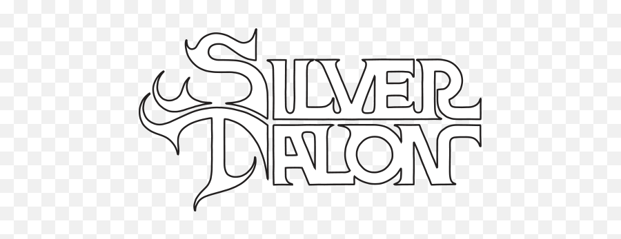 Silver Talon - Dot Emoji,Black Metal Logo