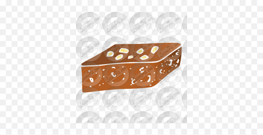 Brownie Stencil For Classroom Therapy - Loaf Emoji,Brownie Clipart
