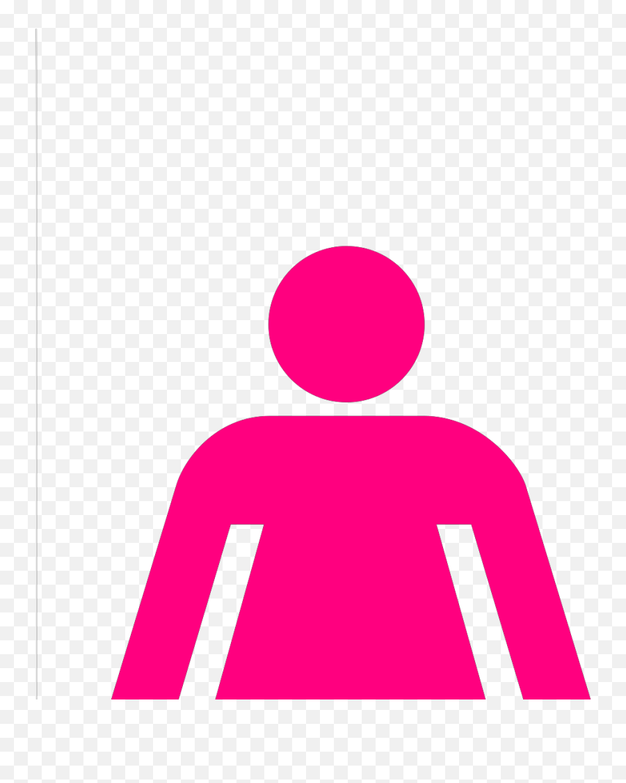 Large Woman Bathroom Sign Svg Vector - Red Men Bathroom Sign Emoji,Bathroom Sign Clipart