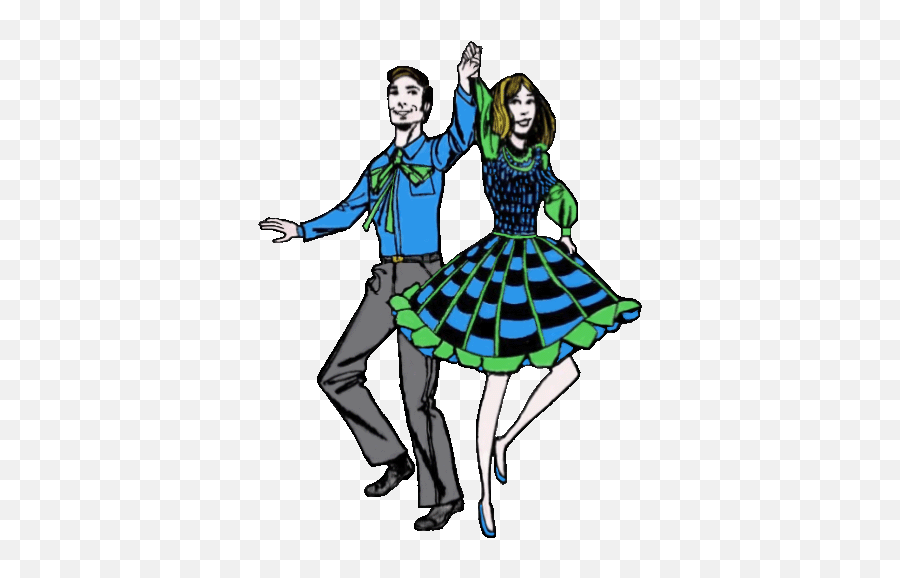 Square Dancers Clip Art - Clip Art Library Emoji,Centers Clipart