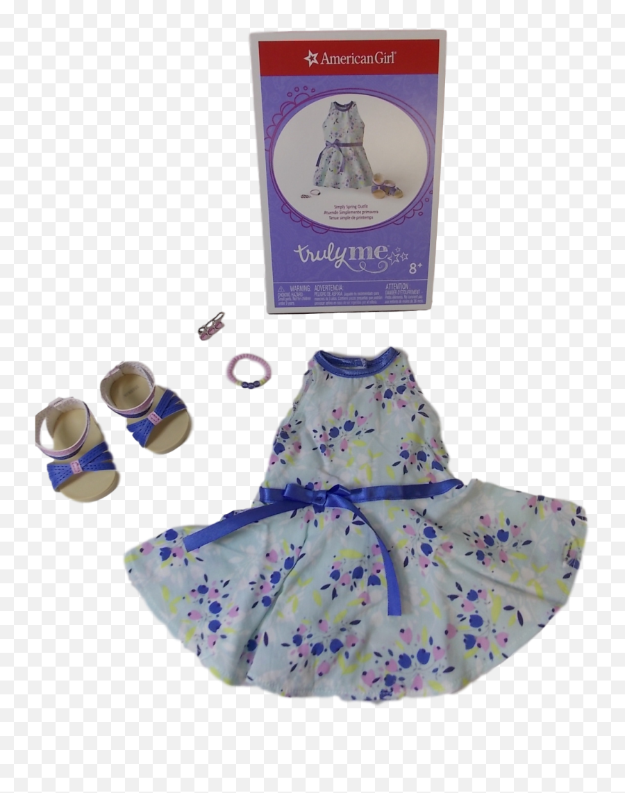American Girl Truly Me Simply Spring Outfit For 18 Dolls Doll Not Included Emoji,American Girl Doll Logo