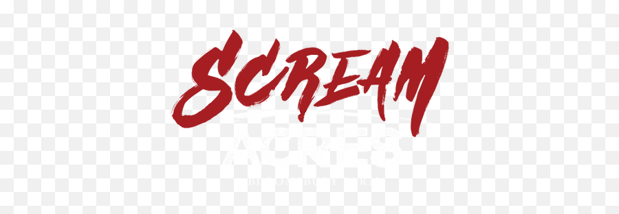 Scream Acres Park Atkins Ia Home Emoji,Scream Logo