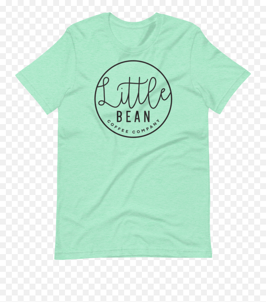 Little Bean T - Shirt Round Logo U2014 Little Bean Coffee Company Emoji,Round Logo
