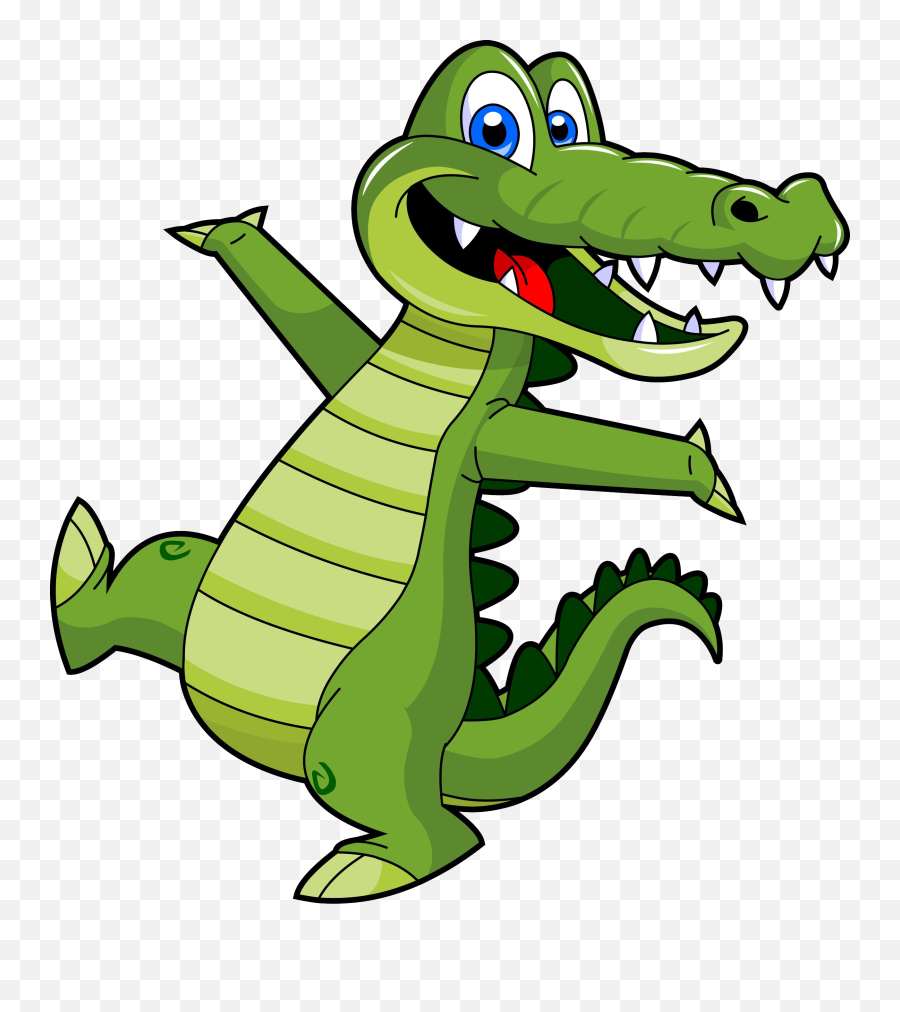 Crocodile Clipart Aligator Crocodile - Alligator Clipart Emoji,Crocodile Clipart