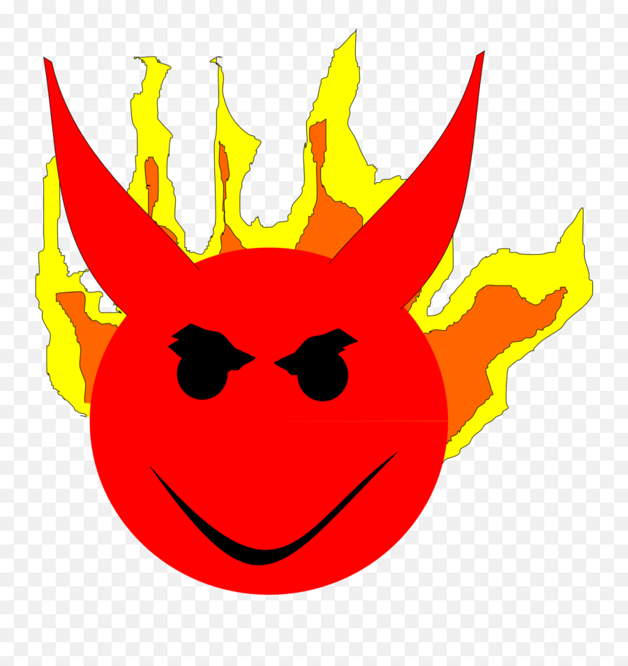 Smiley Devil Clipart - Smiley Emoji,Devil Clipart