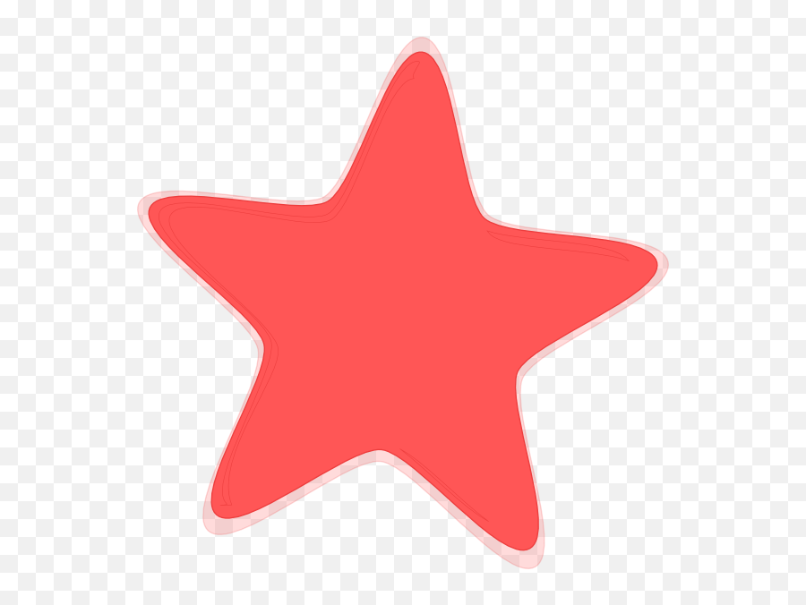 Coral Star Clip Art At Clker - Clip Art Emoji,Coral Clipart