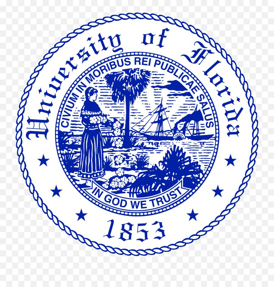 University Of Florida - Seal Of American State Of Florida Emoji,Uf Logo