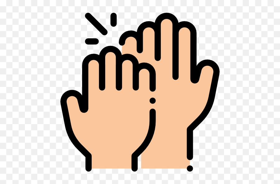 High Five Hand Png Transparent Image - High Five Vector Png Emoji,High Five Clipart