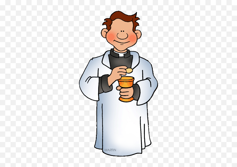 Clipart Confirmation Catholic - Clip Art Library Priest Clip Art Emoji,Confirmation Clipart