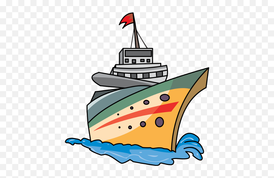 Cruise Ship Clip Art - Sinking Cruise Ship Clipart Emoji,Cruise Clipart