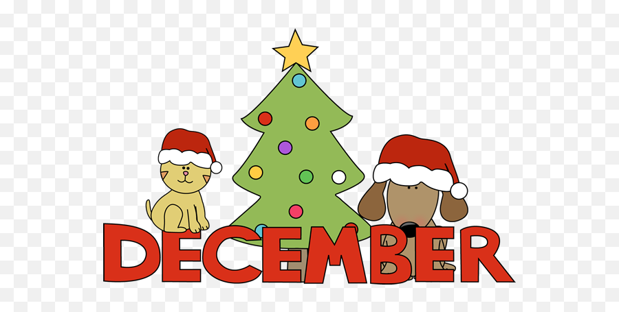 Free Clip Art - December Clipart Png Emoji,December Clipart