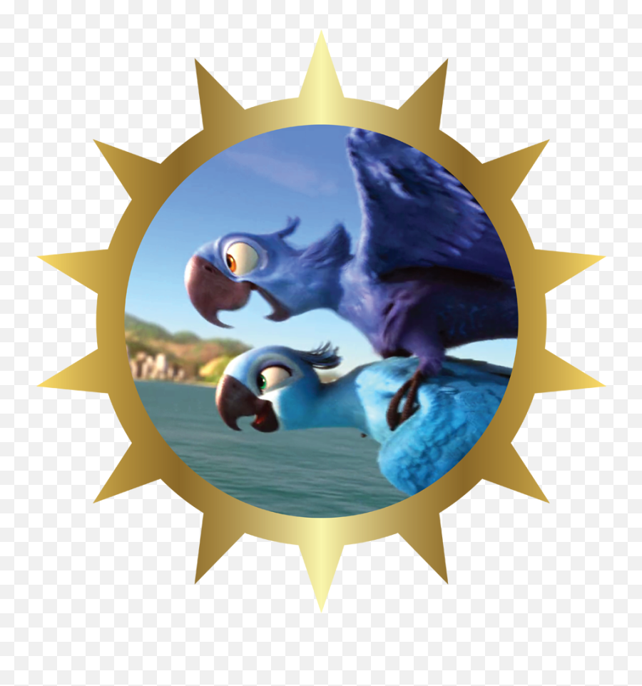 Macaw Couple - Rio Blu Jewel Love Emoji,Jewel Png