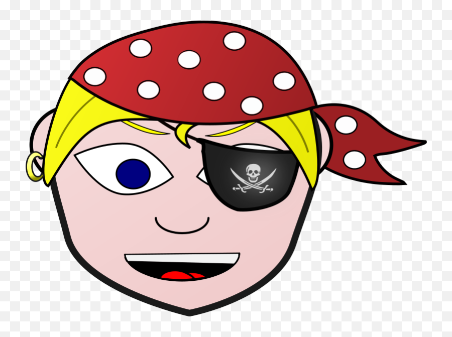 Openclipart Emoji,Eye Patch Clipart