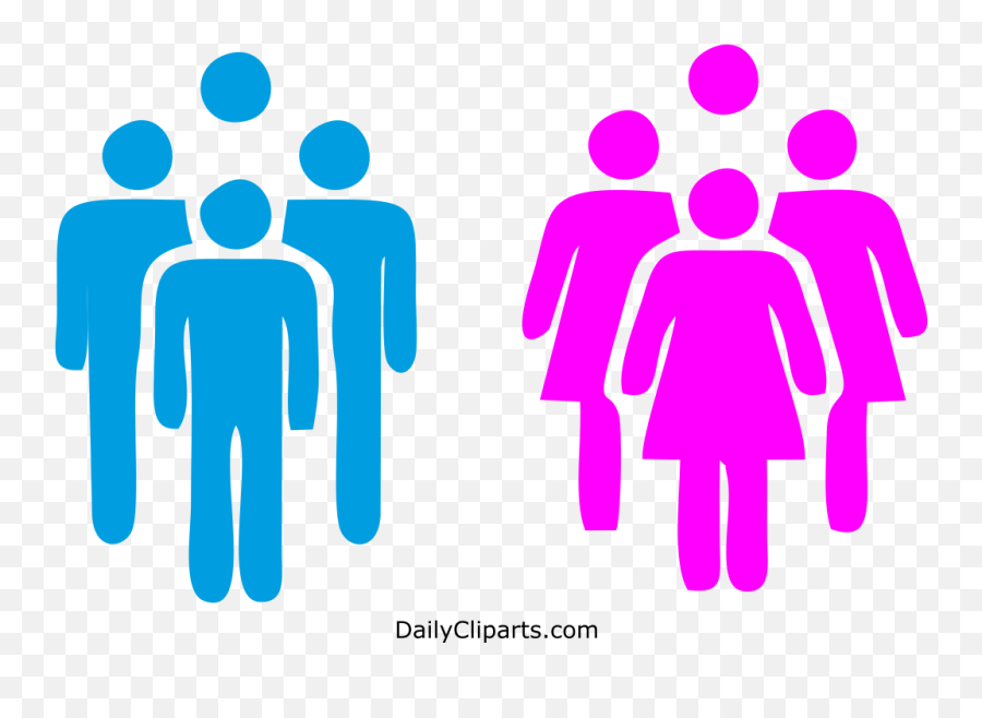 Group Of Men And Women Standing Together Icon Emoji,Together Clipart