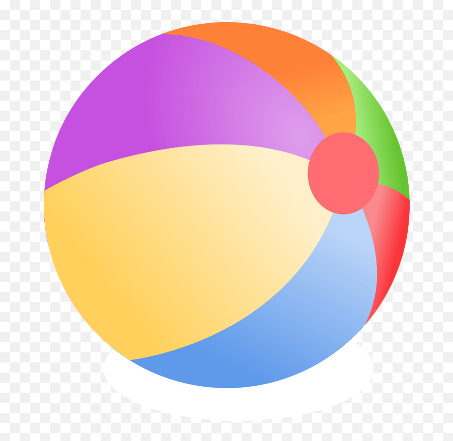 Beach Ball Clipart - Clipartworld Emoji,8 Ball Clipart