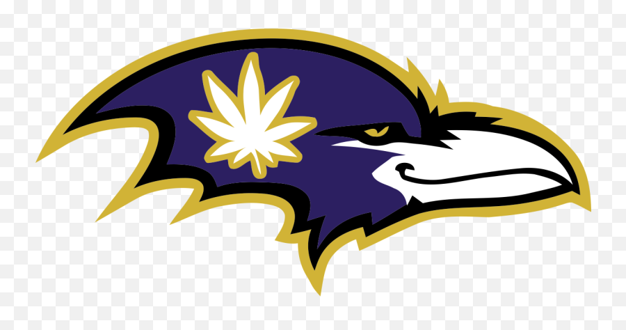 Baltimore Ravens Smoking Weed Logo Iron - Baltimore Ravens Drawings Emoji,Ravens Logo
