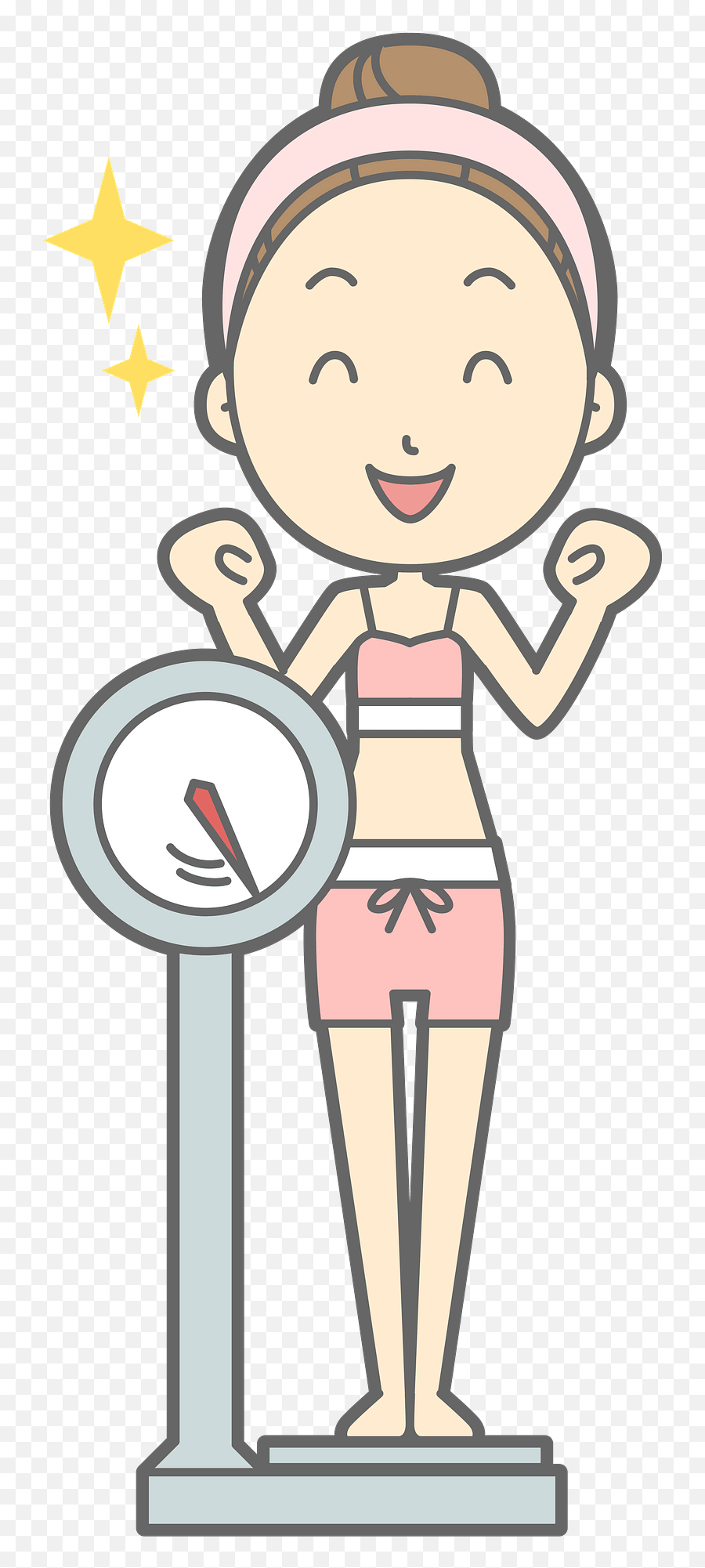 Weighing In And Excited Clipart - Happy Emoji,Excited Clipart