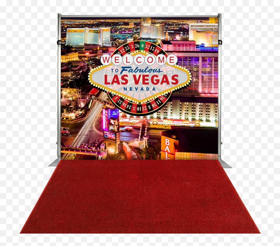 Banner Backdrop - Las Vegas The Strip Emoji,Las Vegas Sign Png