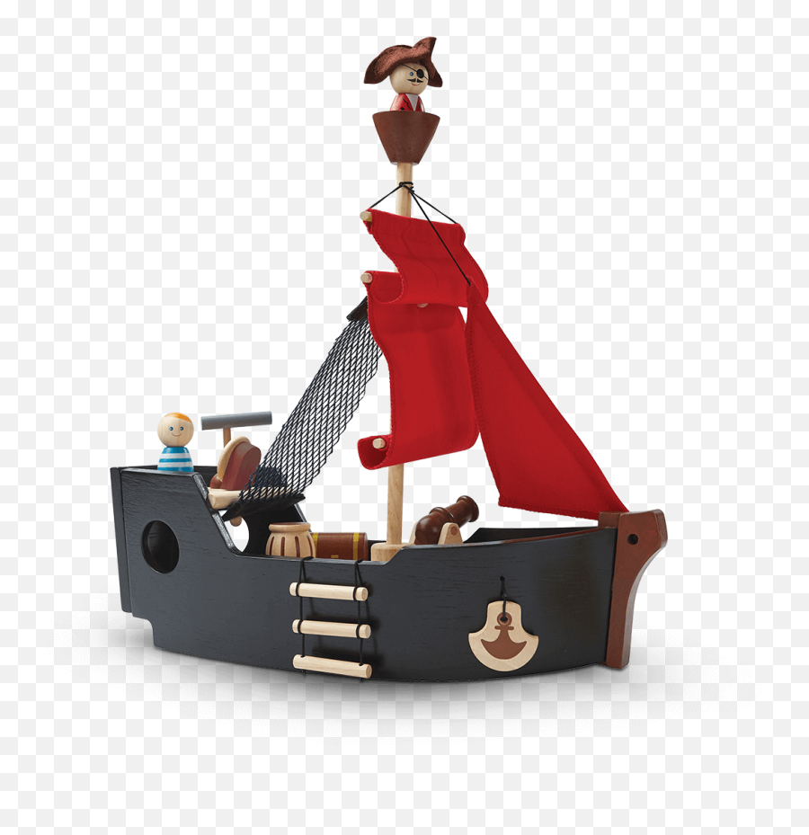 Pirate Ship - Plan Toys Pirate Ship Emoji,Pirate Ship Png