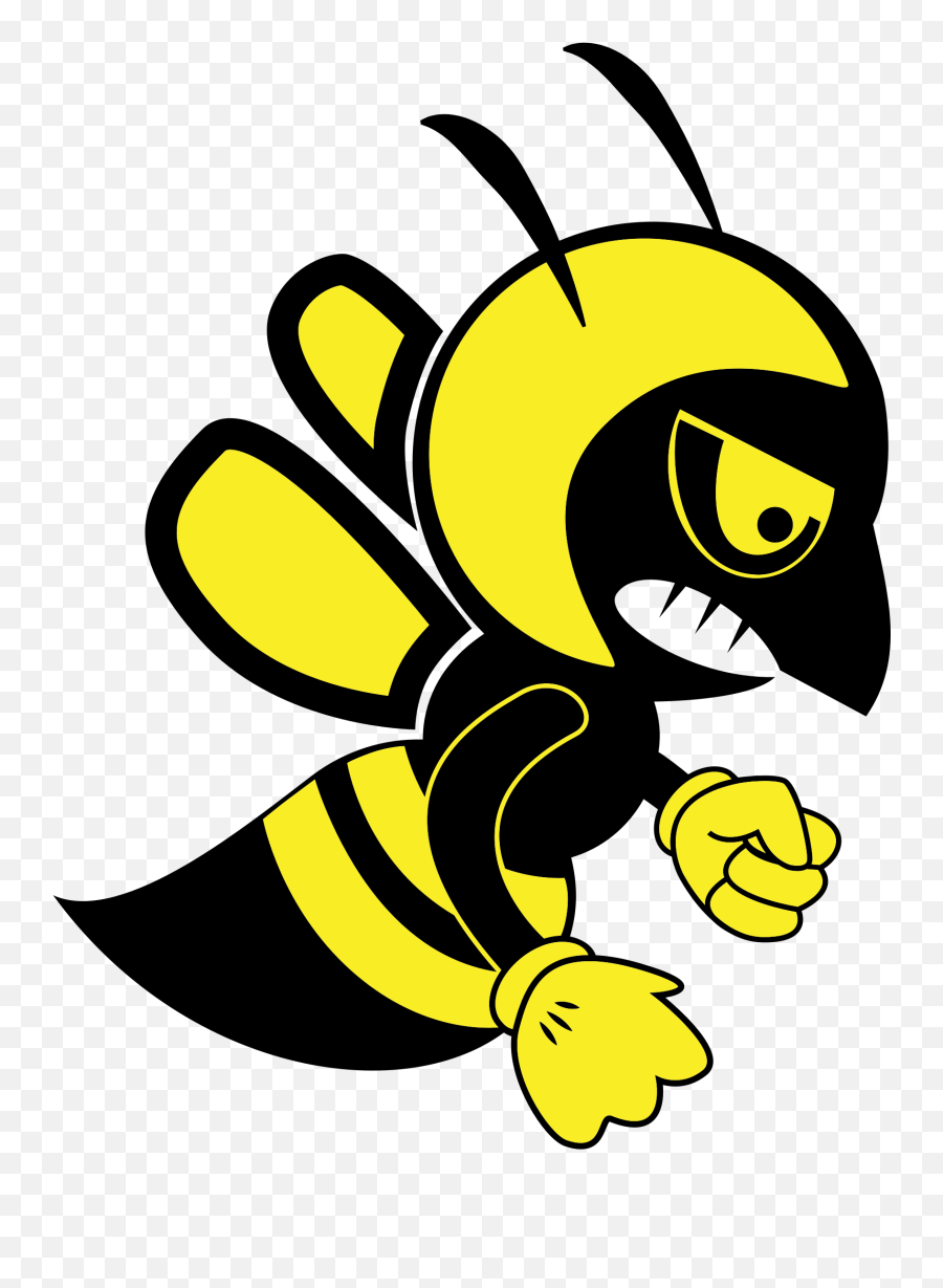 Bumble Bee Clip Art - Clipartingcom Dibujo Abeja Con Casco Emoji,Bee Clipart