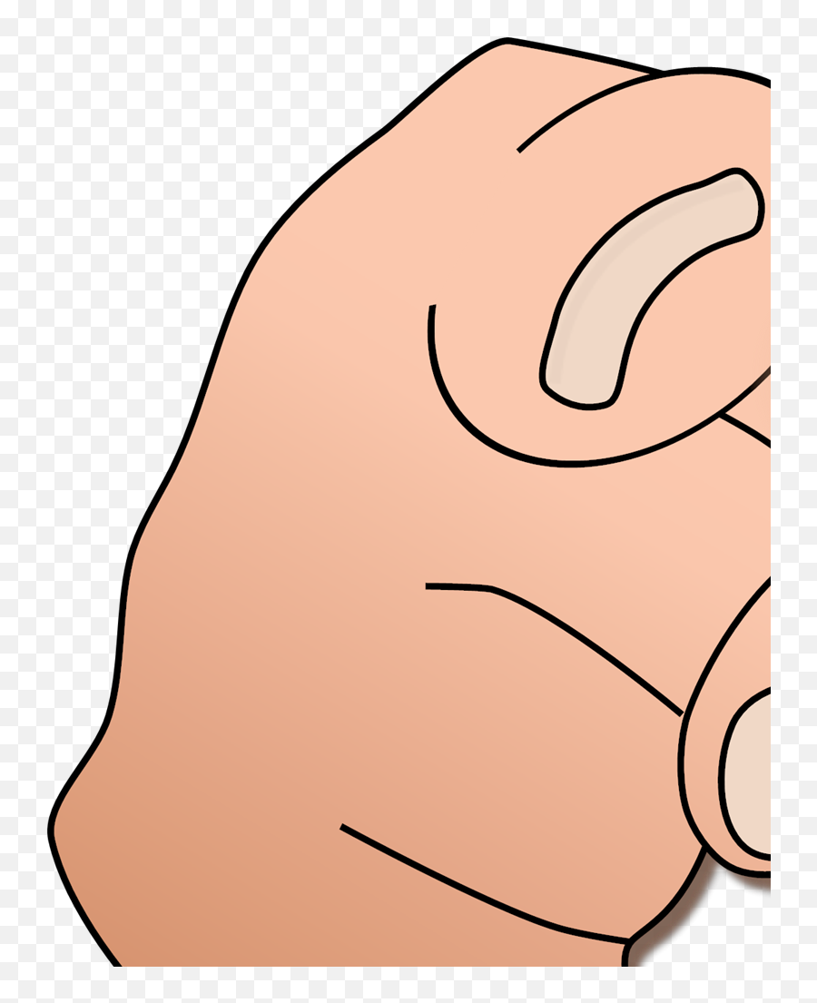 Finger Svg Vector Finger Clip Art - Svg Clipart Language Emoji,Pointing Finger Clipart