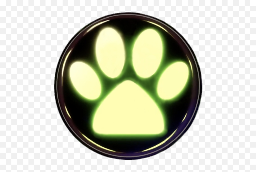 Catpaw Chatnoir Catnoir Cat Green Sticker By H Emoji,Cat Paw Png