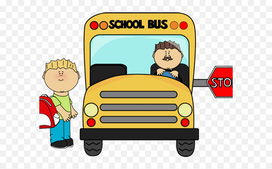 School Bus Driver Clipart Transparent Emoji,School Bus Clipart Png