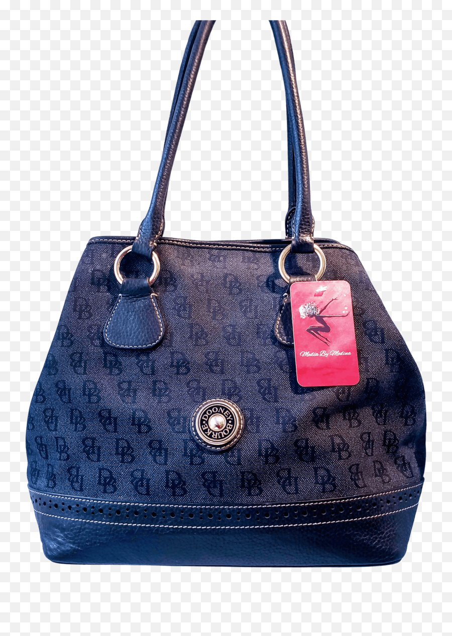 Signature Canvas Jacquard And Leather Satchel By Dooney Emoji,Dooney And Bourke Logo