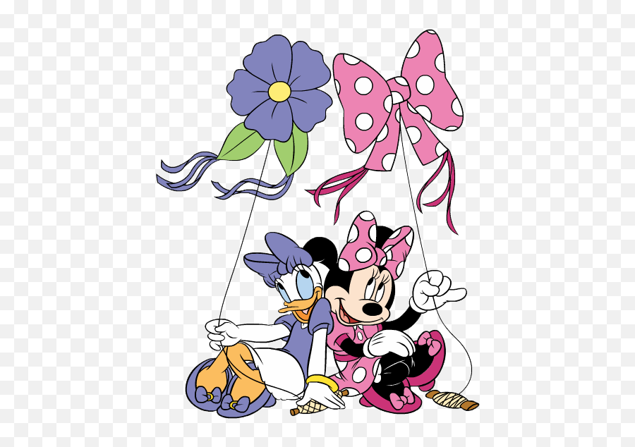 Minnie U0026 Daisy Together Clipart Mickey Mouse And Friends Emoji,Together Clipart