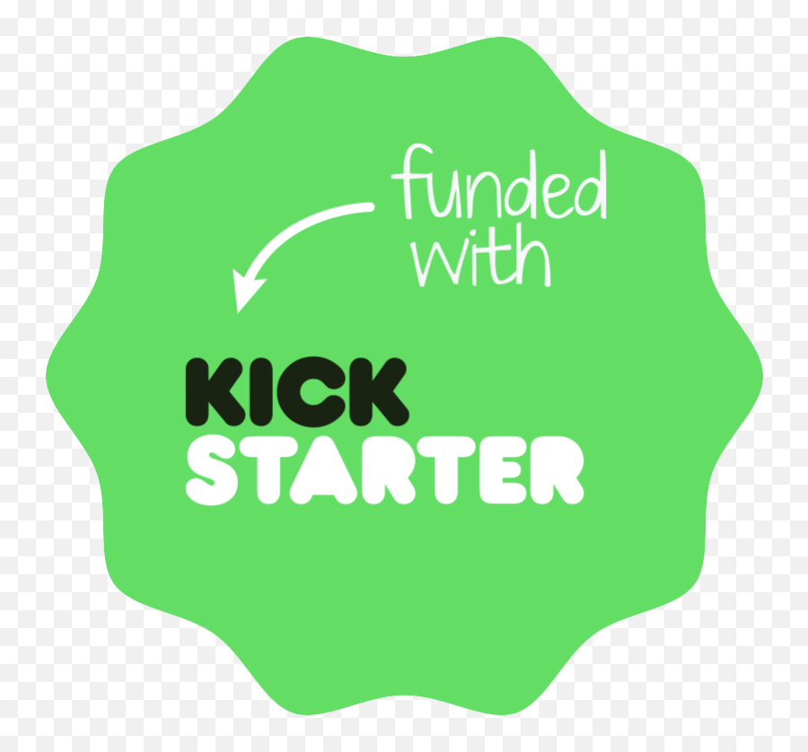 Kickstarter Design That Leads To - Kickstarter Funded Logo Emoji,Kickstarter Logo