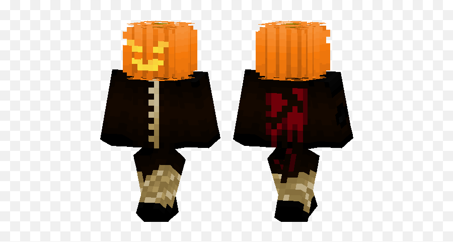 Pumpkin Head In A Suit Minecraft Pe Skins Emoji,Pumpkin Head Png