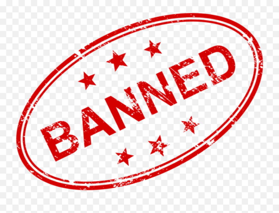 Banned Sticker By Lesgeek Emoji,Banned Logo