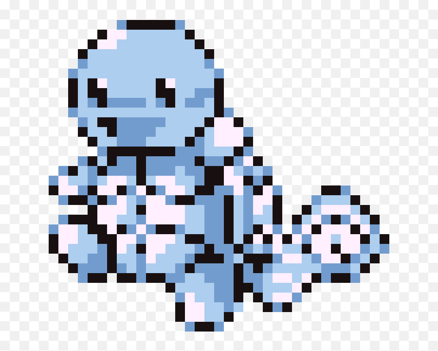 Squirtle Gen 1 Sprite Clipart - Full Size Clipart 2175842 Emoji,Squirtle Transparent Background