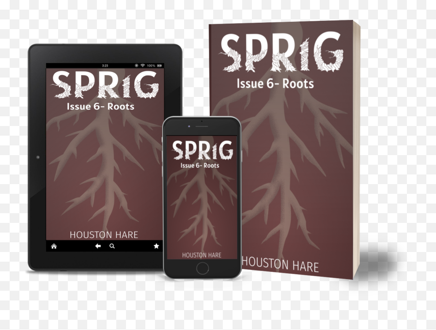 Shop Roots Sprig Issue 6 - Houston Hare Stories Emoji,3d Mockup Logo