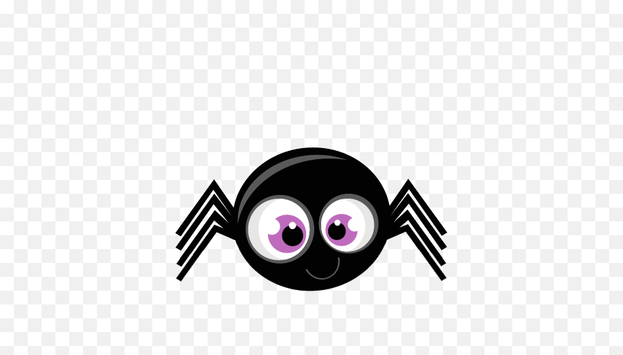 Download Free Png Cute Spider Transparent - Dlpngcom Emoji,Hanging Spider Clipart