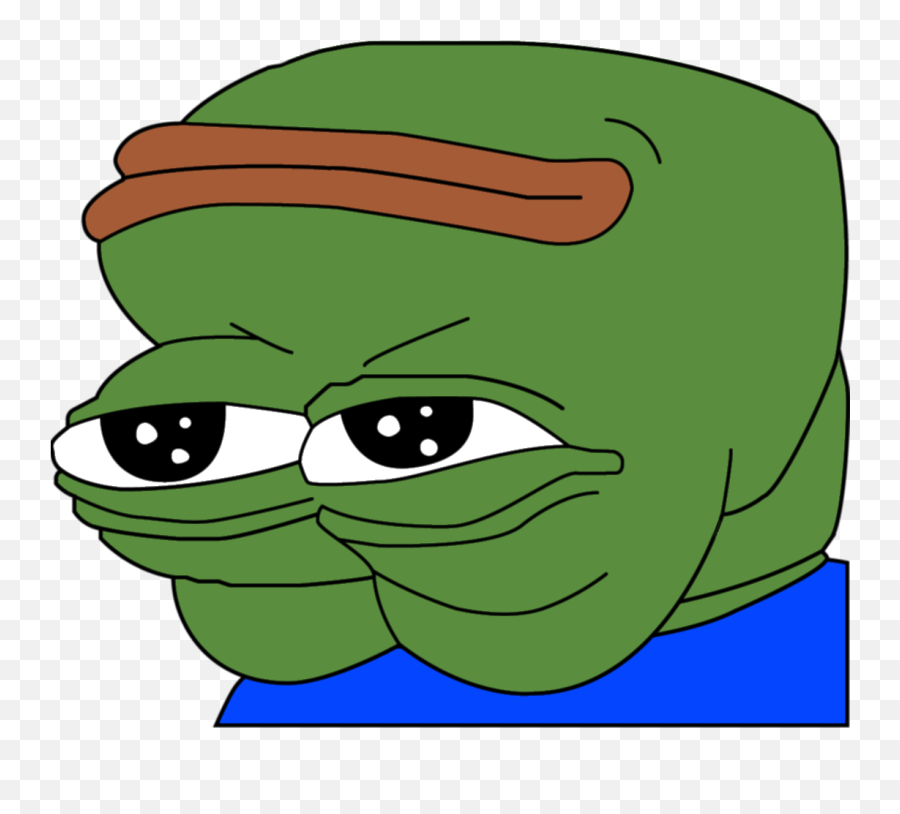 Download My First Ever Pepe - Feels Bad Man Full Size Png Emoji,Sad Pepe Png
