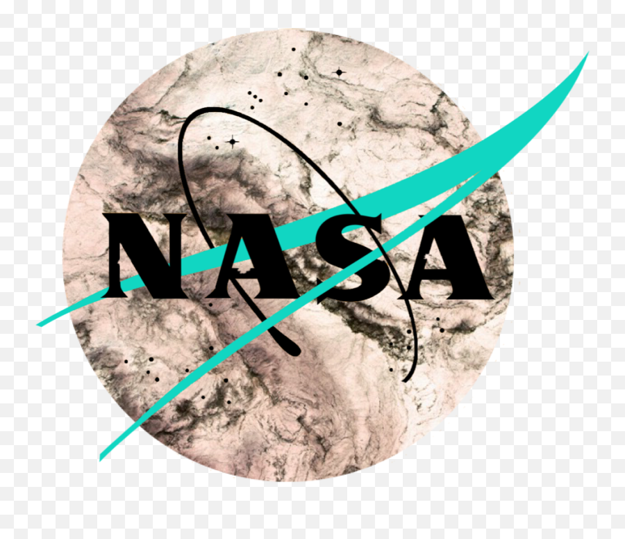 Nasa Logo Circle Draw Art Space Sticker By Hollow - Art Emoji,Nasa Logo