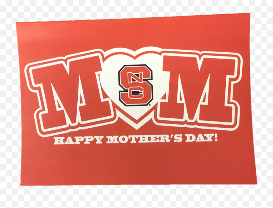 Nc State Wolfpack Red Mom Happy Motheru0027s Day Card Emoji,Happy Mothers Day Logo