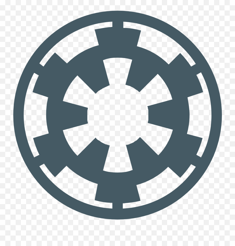 Galactic Empire Logo - Imperial Logo Star Wars Emoji,Galactic Empire Logo