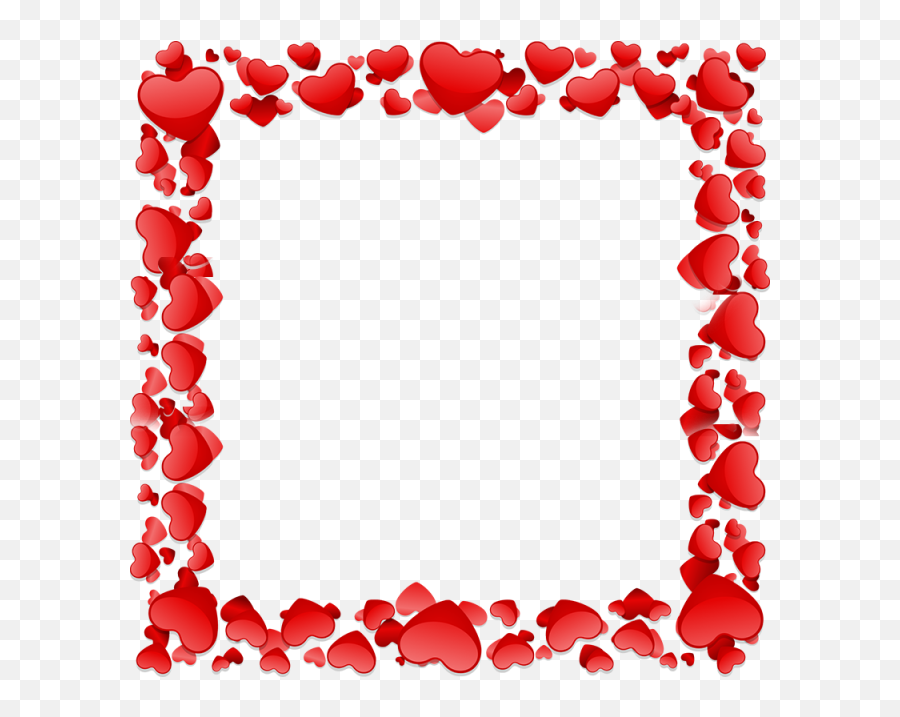 Heart Frame Png Clipart Borders And Frames Heart Clip - Valentine Gnome Emoji,Heart Border Clipart