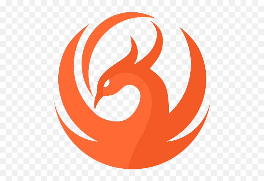 Phoenix Circle Logo Clipart Transparent - Clipart World Logo Emoji,Phoenix Clipart